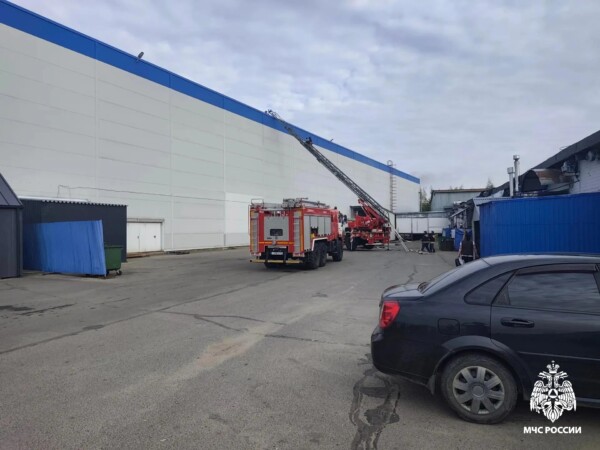 35 человек выбрались из горящего торгового центра в Костроме