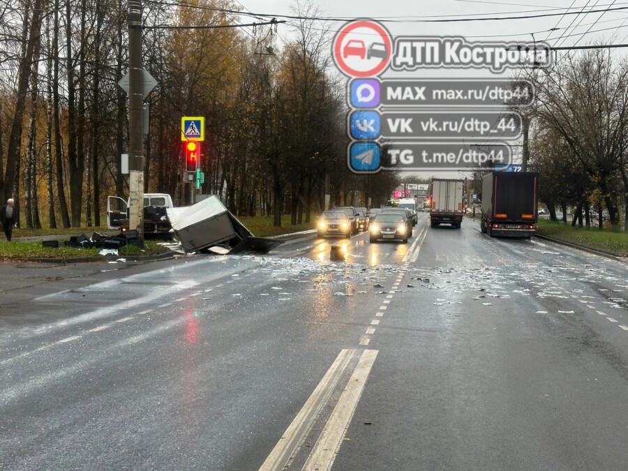В Костроме пролились молочные реки