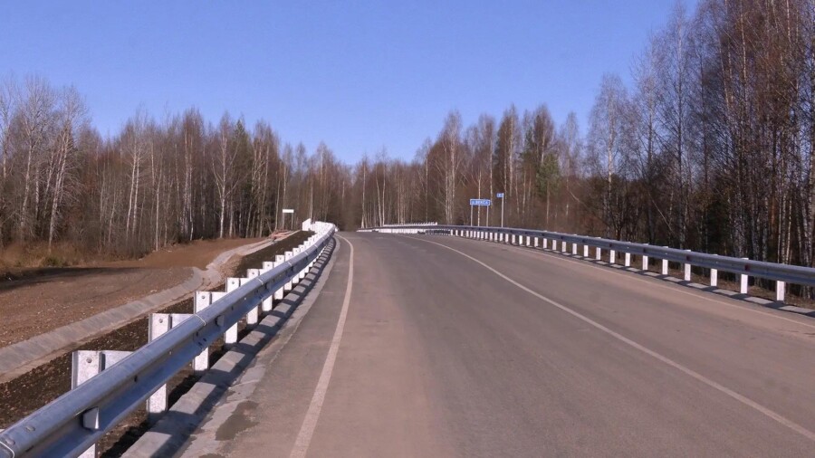 В Костромской области открыли важный участок трассы и один неизвестный мост